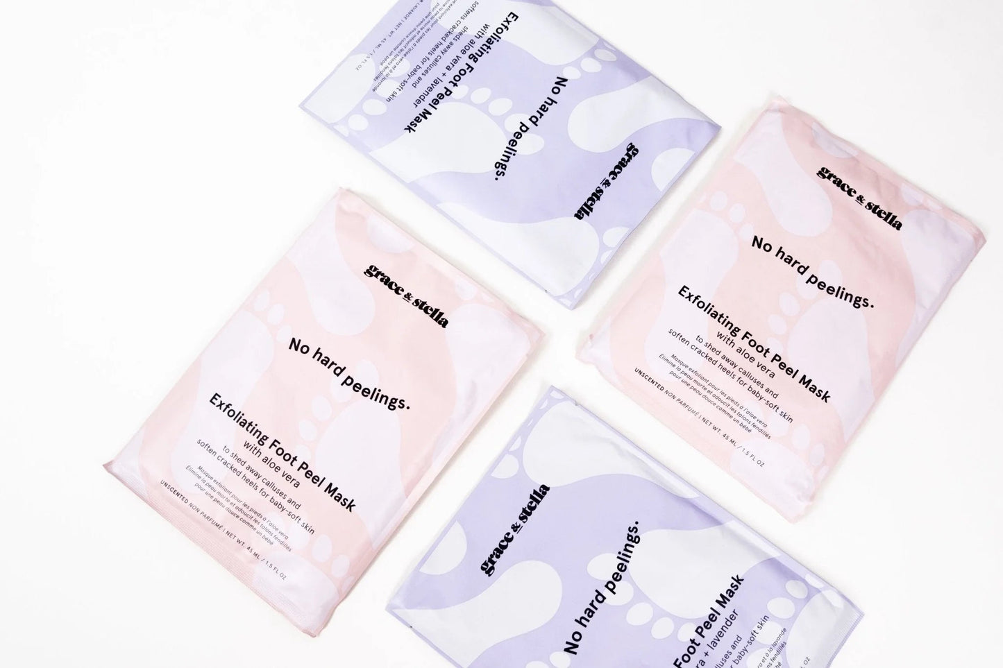 exfoliating foot peel mask