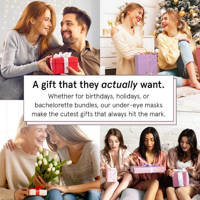 restoring purple eye masks