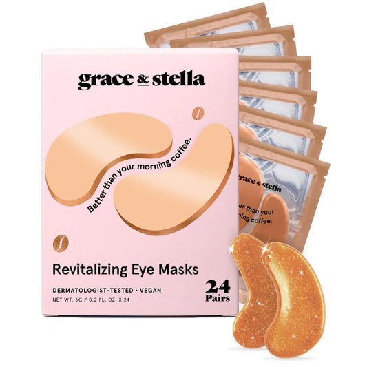 revitalizing bronze eye masks